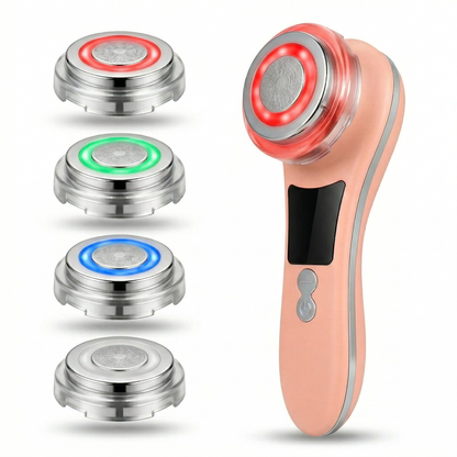 MASAJEADOR FACIAL ELÉCTRICO 4 EN 1 ✨ — Lifting, firmeza y piel luminosa desde tu casa sin gastar en spa