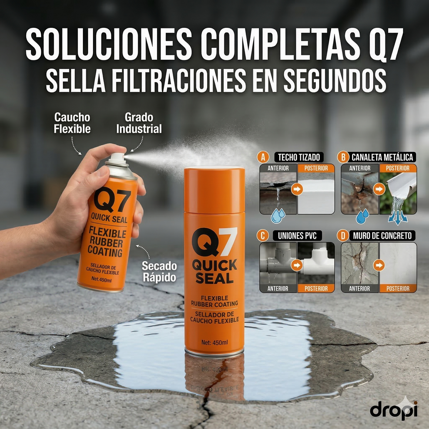 SPRAY IMPERMEABILIZANTE Q7