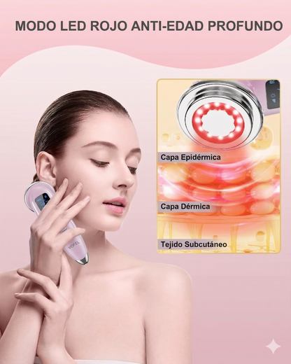 MASAJEADOR FACIAL ELÉCTRICO 4 EN 1 ✨ — Lifting, firmeza y piel luminosa desde tu casa sin gastar en spa