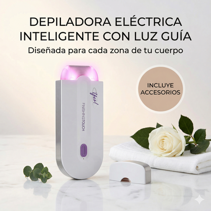 DEPILADORA YES! FINISHING TOUCH 💜 — Elimina el vello al instante, sin dolor, sin cortes y sin salón