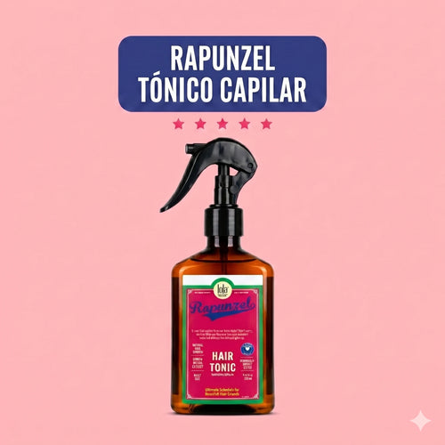 TÓNICO CAPILAR RAPUNZEL 💆 — Para un cabello que se ve más lleno, fuerte y con vida desde la raíz