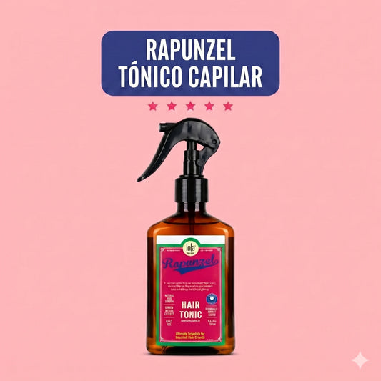 TÓNICO CAPILAR RAPUNZEL 💆 — Para un cabello que se ve más lleno, fuerte y con vida desde la raíz