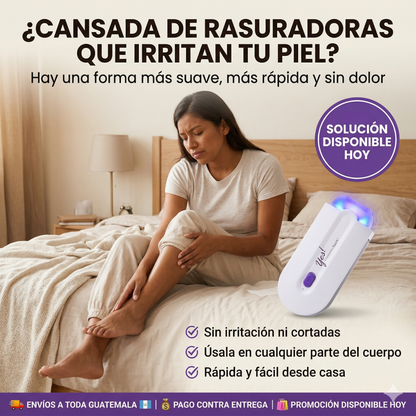 DEPILADORA YES! FINISHING TOUCH 💜 — Elimina el vello al instante, sin dolor, sin cortes y sin salón